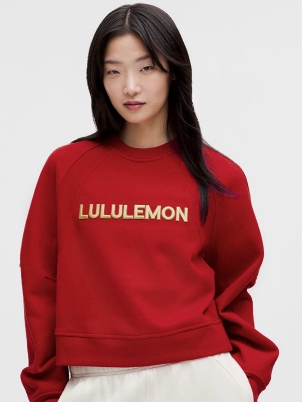 lululemon athletica 2025 Lunar New Year Scuba with Gold Word mark and Logo